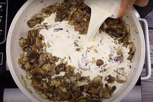 Паста с грибами - 12 вкусных рецептов пошагово (с фото)