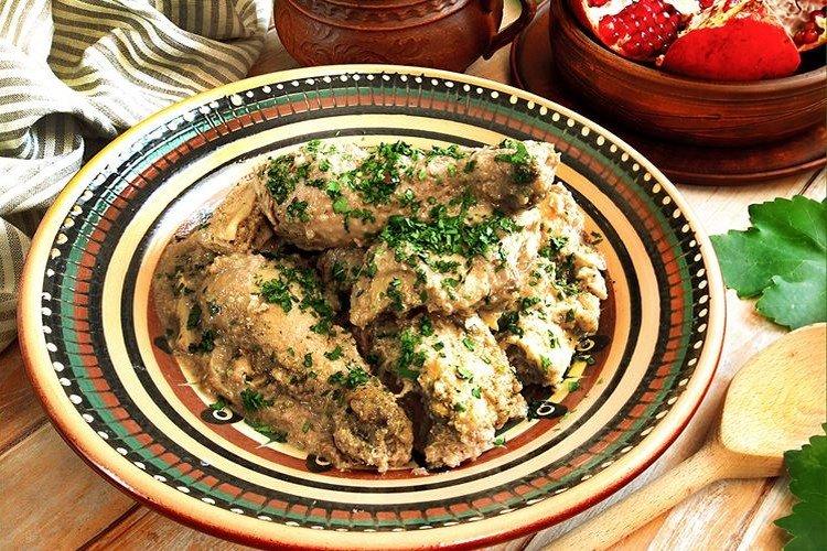 Cациви из курицы по-грузински - 10 быстрых и вкусных рецептов (пошагово)
