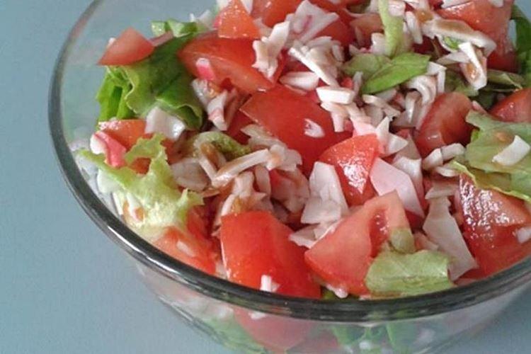 Салат со штруделем и томатами - 15 вкусных рецептов