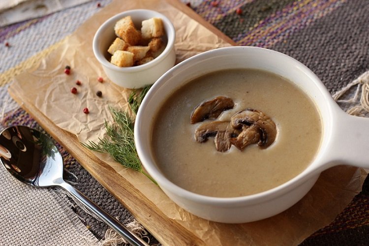 20 вкусных рецептов крем-супа из грибов