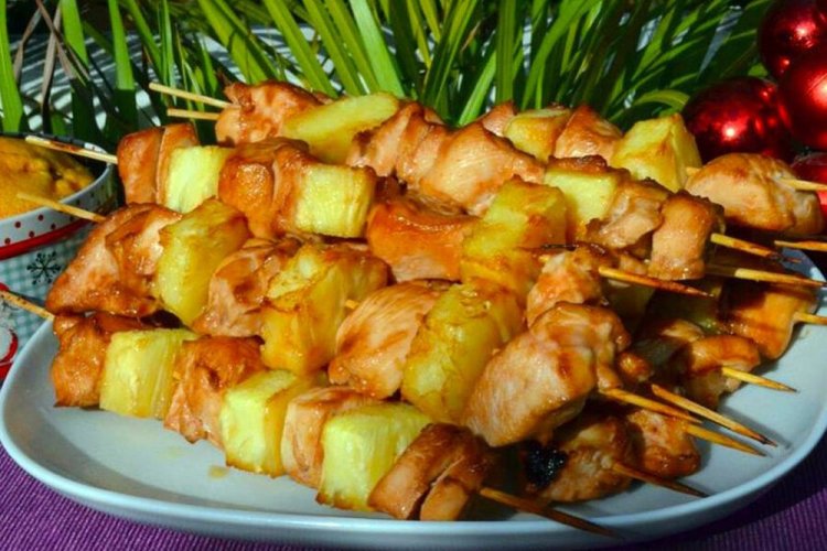 20 рецептов курицы с ананасами в духовке, чтобы порадовать семью