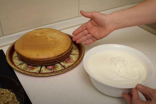 Классический сметанник - 5 пошаговых рецептов приготовления торта (фото)