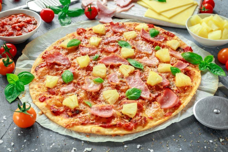 20 рецептов пиццы с ананасами, которые выполнит каждый