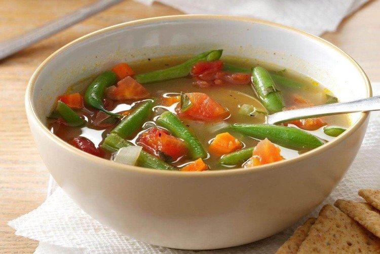 Овощной суп из стручковой фасоли - 20 быстрых и вкусных рецептов