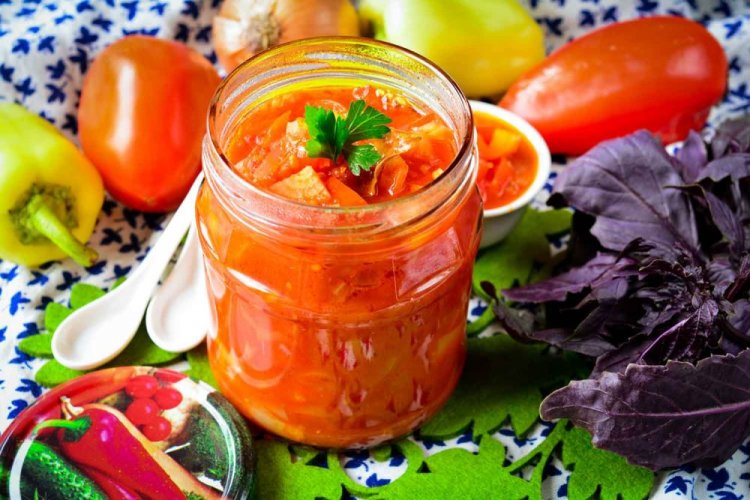 Лечо из болгарского перца с помидорами на зиму: 20 отличных рецептов