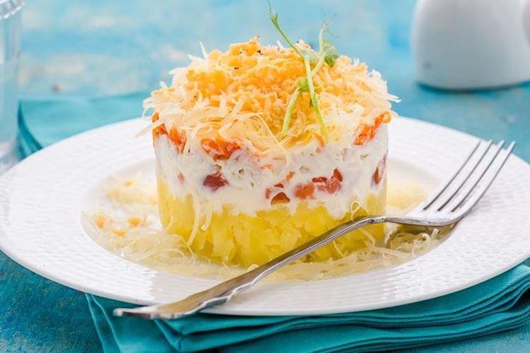 20 рецептов наиболее вкусных салатов с сыром