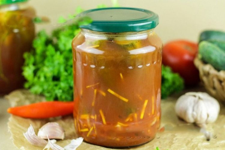 Овощи с кетчупом на зиму: 20 быстрых и вкусных рецептов
