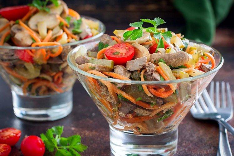 Салат с куриным фаршем - 10 аппетитных рецептов пошагово (с фото)