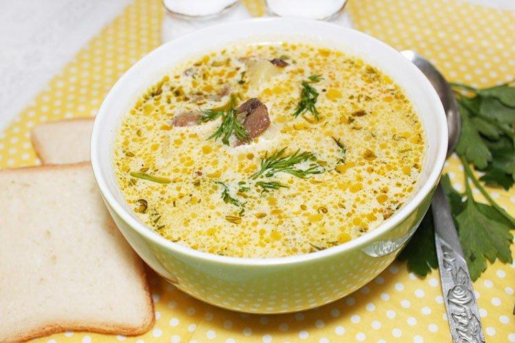 Грибной суп из шампиньонов - 8 вкусных рецептов (пошагово)