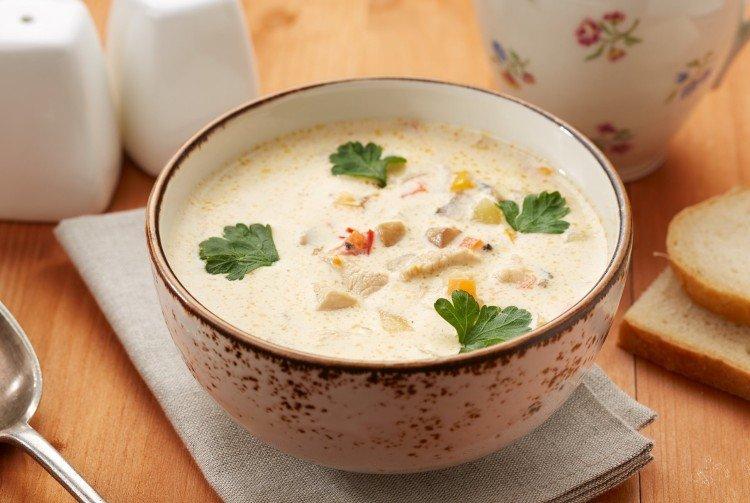 Сырный суп из таетых сырков - 12 рецептов готовки