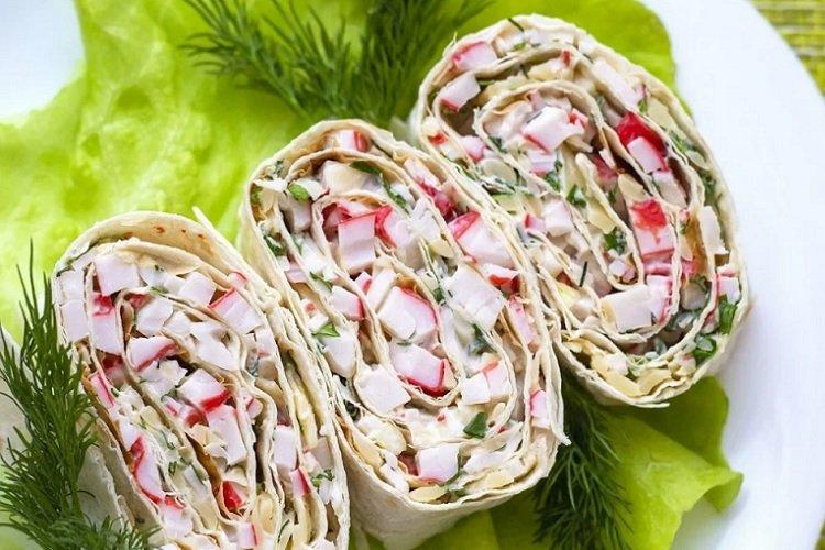 20 сытных и очень вкусных лавашей с начинкой