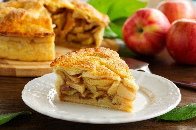 Торт с яблоками - 15 быстрых и вкусных рецептов (пошагово)