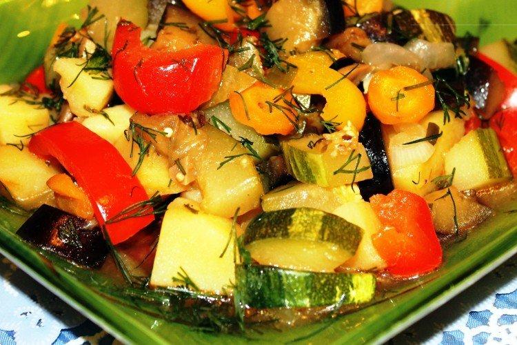 20 рецептов легкого и нежного соте из овощей