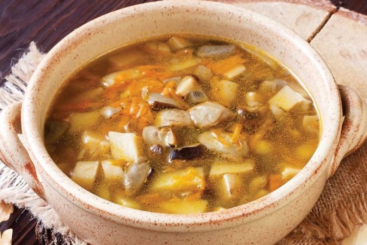 Рецепт супа из белых грибов