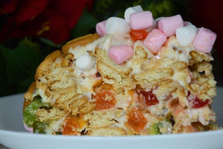 Пирог из печенья без выпечки - 12 простых и вкусных рецептов (пошагово)